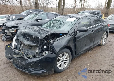 2012 Hyundai Sonata Gls из США, поврежденный, VIN 5NPEB4AC5CH468409